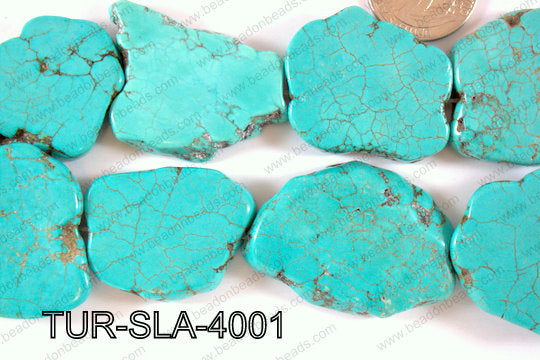 Imitation Turquoise Slab 30x40mm TUR-SLA-4001