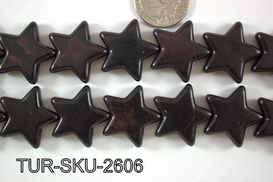 Turquoise Star 26mm TUR-STR-2606