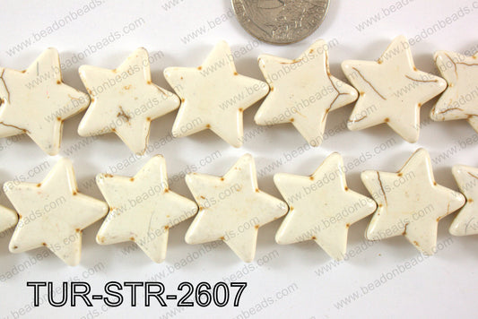 Turquoise Star 26mm TUR-STR-2607