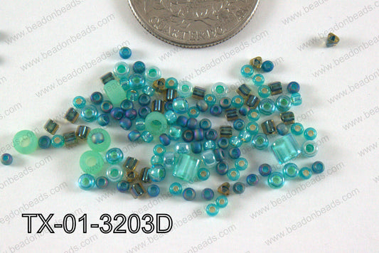 TOHO Seed Bead Mix Tube TX-01-3203D