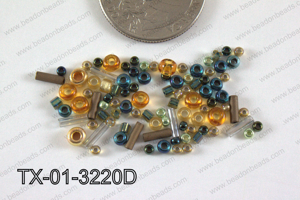 TOHO Seed Bead Mix Tube TX-01-3220D