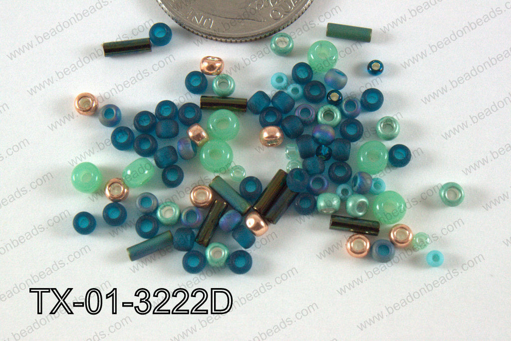 TOHO Seed Bead Mix Tube TX-01-3222D