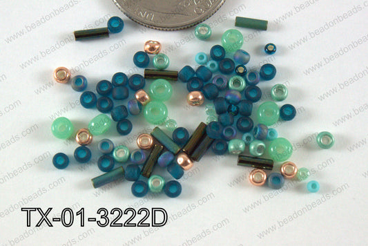 TOHO Seed Bead Mix Tube TX-01-3222D