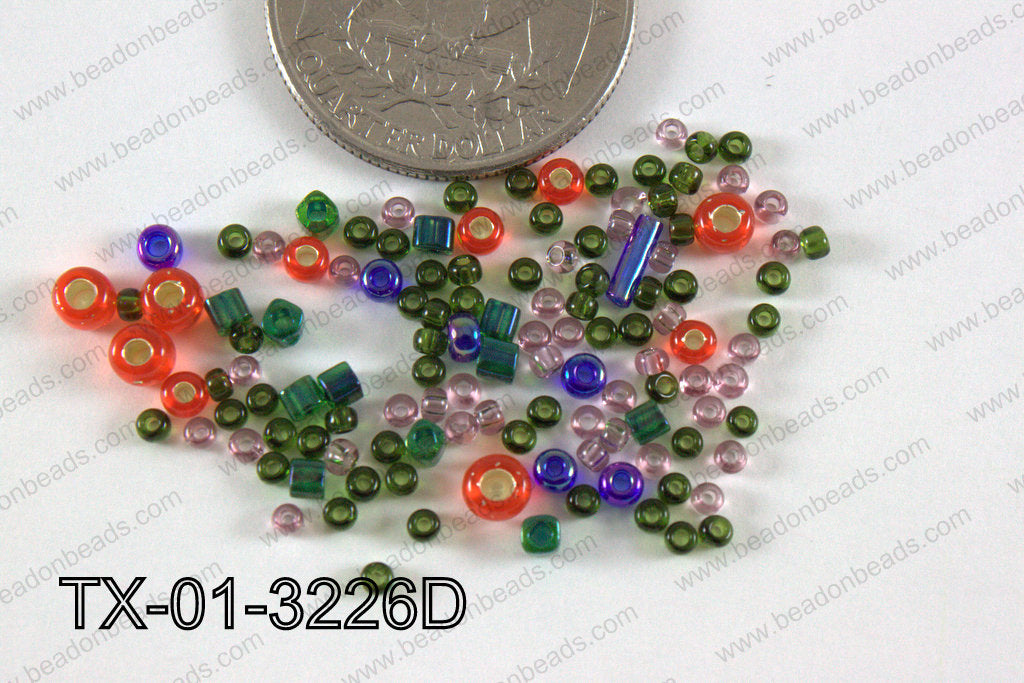 TOHO Seed Bead Mix Tube TX-01-3226D