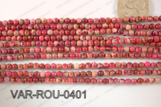 Variscite Round 4mm VAR-ROU-0401