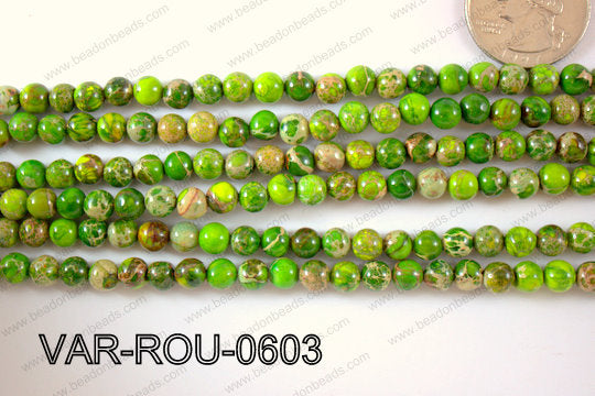 Variscite Round 6mm VAR-ROU-0603