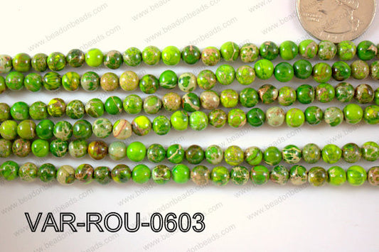 Variscite Round 6mm VAR-ROU-0603