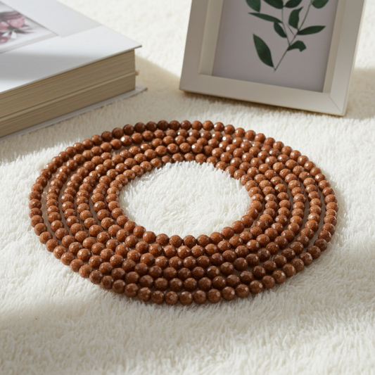 Gold Stone Round 4mm GOL-ROU-0451