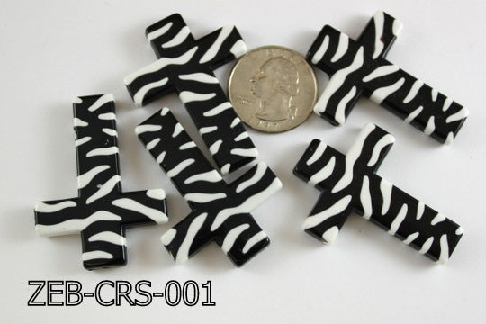Zebra Cross 500 Gram Bag Black/White  ZEB-CRS-001