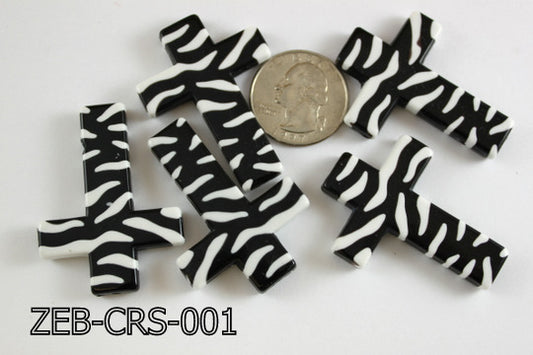 Zebra Cross 500 Gram Bag Black/White  ZEB-CRS-001