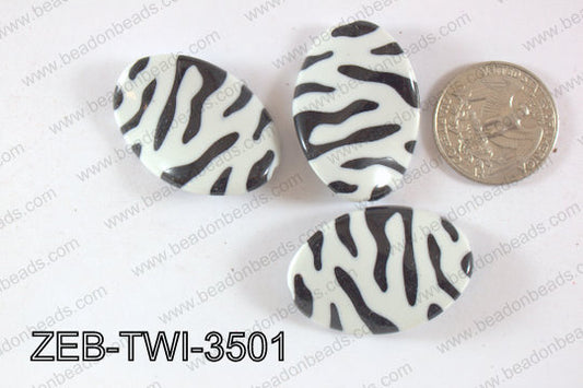 Zebra Twisted 25x35mm ZEB-TWI-3501