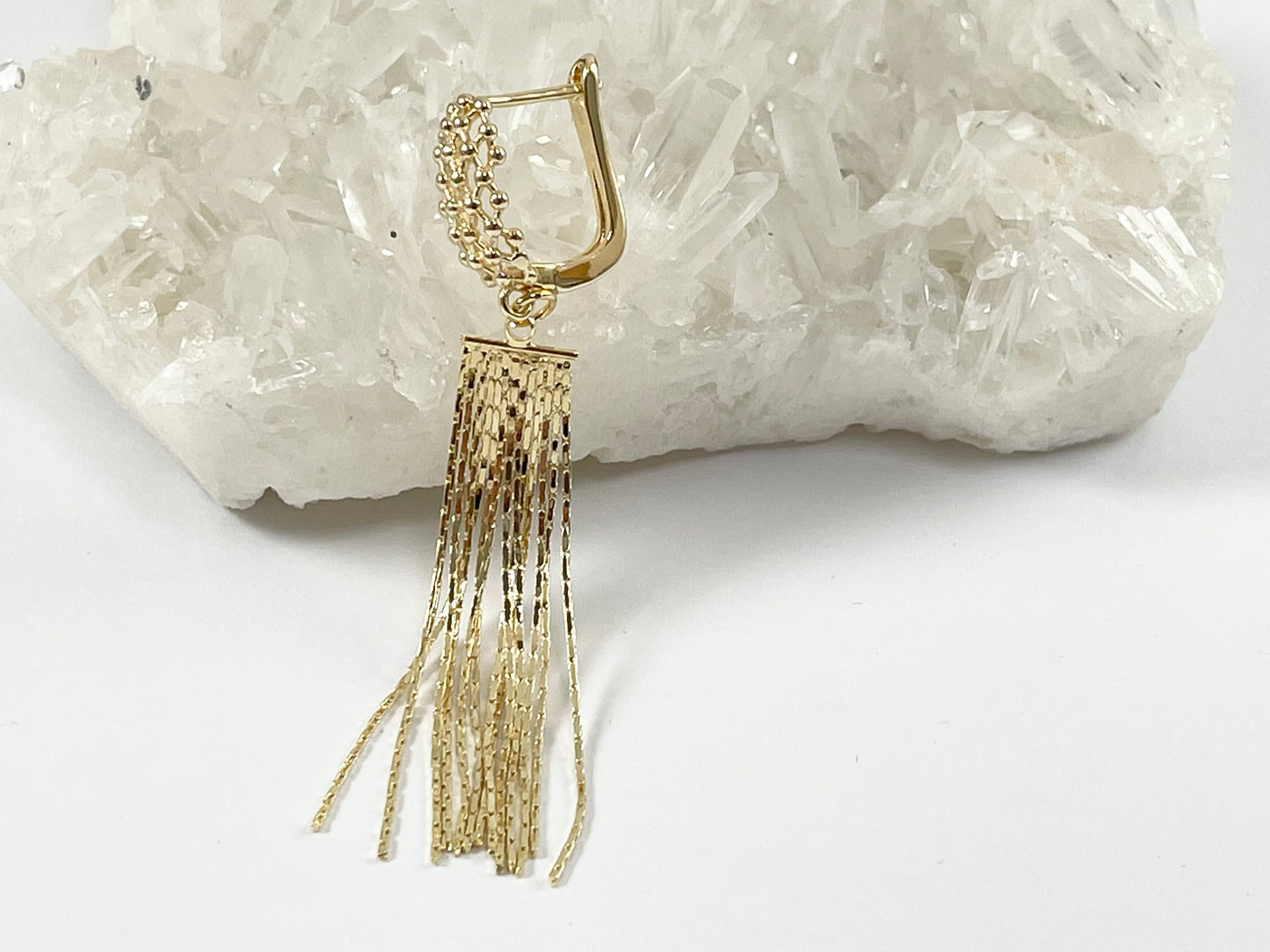 18K Gold Plated Copper Weave Filigree Earring Huggies Component 5 pairs
