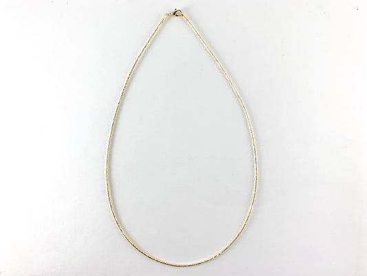 Delicate Gold Plated Dainty Flexible Minimalist Necklace 5pcs